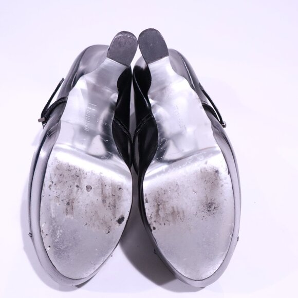 H by Halston Black Buckle Pumps - Size 7.5 - Picture 8 of 8